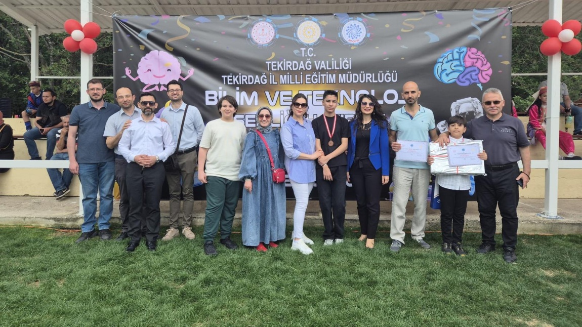  Çerkezköy BİLSEM Tekirdağ Bilim ve Teknoloji Yarışması’nda Zirvede!